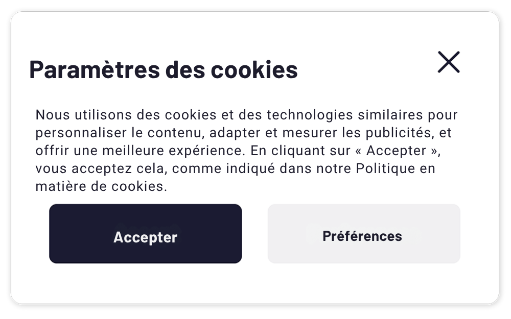 Cookies Francês